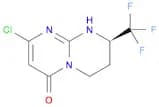 (8R)-2-Chloro-1,6,7,8-tetrahydro-8-(trifluoromethyl)-4H-pyrimido[1,2-a]pyrimidin-4-one