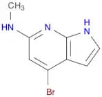 4-Bromo-N-methyl-1H-pyrrolo[2,3-b]pyridin-6-amine