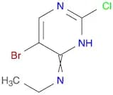 4-Pyrimidinamine, 5-bromo-2-chloro-N-ethyl-