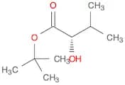 Butanoic acid, 2-hydroxy-3-methyl-, 1,1-dimethylethyl ester, (2S)-