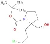tert-Butyl 2-(3-chloropropyl)-2-(hydroxymethyl)pyrrolidine-1-carboxylate