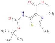 Ethyl 5-((tert-butoxycarbonyl)amino)-2-methylthiazole-4-carboxylate