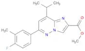Imidazo[1,2-b]pyridazine-2-carboxylic acid, 6-(4-fluoro-3-methylphenyl)-8-(1-methylethyl)-, methyl…