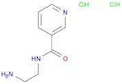 3-Pyridinecarboxamide, N-(2-aminoethyl)-, dihydrochloride