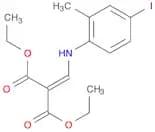 Diethyl 2-(((4-iodo-2-methylphenyl)amino)methylene)malonate