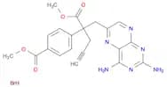 methyl 4-{2-[(2,4-diaminopteridin-6-yl)methyl]-1-methoxy-1-oxopent-4-yn-2-yl}benzoate hydrobromide