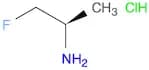 2-Propanamine, 1-fluoro-, hydrochloride, (2R)-