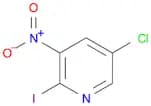 Pyridine, 5-chloro-2-iodo-3-nitro-