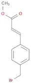 2-Propenoic acid, 3-[4-(bromomethyl)phenyl]-, methyl ester, (E)-