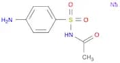 Acetamide, N-​[(4-​aminophenyl)​sulfonyl]​-​, sodium salt (1:1)