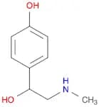Benzenemethanol, 4-hydroxy-a-[(methylamino)methyl]-, (aR)-