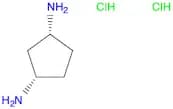 1,3-Cyclopentanediamine, dihydrochloride, cis-