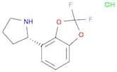 (S)-2-(2,2-Difluorobenzo[d][1,3]dioxol-4-yl)pyrrolidine hcl