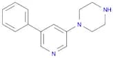 1-(5-phenylpyridin-3-yl)piperazine