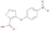 3-(4-Nitrophenoxy)thiophene-2-carboxylic acid