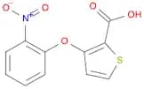 3-(2-Nitrophenoxy)thiophene-2-carboxylic acid