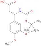 3-{[(tert-butoxy)carbonyl]amino}-3-(3,4-dimethoxyphenyl)propanoic acid