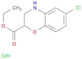ethyl 6-chloro-3,4-dihydro-2H-1,4-benzoxazine-2-carboxylate hydrochloride