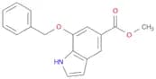 Methyl 7-(benzyloxy)-1H-indole-5-carboxylate