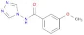3-Methoxy-N-(4H-1,2,4-triazol-4-yl)benzamide