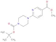 tert-butyl 4-[5-(methoxycarbonyl)pyridin-2-yl]piperazine-1-carboxylate