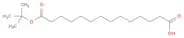 14-(Tert-butoxy)-14-oxotetradecanoic acid