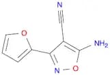 5-Amino-3-(2-furyl)isoxazole-4-carbonitrile