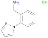 [2-(1H-pyrazol-1-yl)benzyl]amine hydrochloride