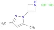 1-(3-azetidinyl)-3,5-dimethyl-1H-pyrazole dihydrochloride