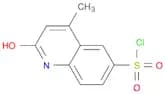 2-hydroxy-4-methyl-6-quinolinesulfonyl chloride
