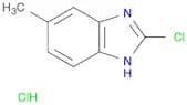 2-chloro-5-methyl-1H-benzimidazole hydrochloride
