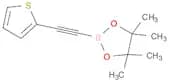 4,4,5,5-Tetramethyl-2-(thiophen-2-ylethynyl)-1,3,2-dioxaborolane