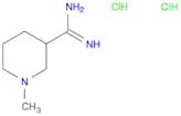 1-Methylpiperidine-3-carboximidamide dihydrochloride