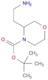 TERT-BUTYL 3-(2-AMINOETHYL)-4-MORPHOLINECARBOXYLATE
