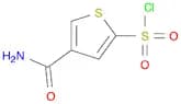 4-Carbamoylthiophene-2-sulfonyl chloride