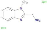 [(1-Methyl-1H-benzimidazol-2-yl)methyl]amine dihydrochloride