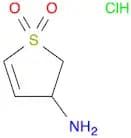 (1,1-Dioxido-2,3-dihydro-3-thienyl)amine hydrochloride