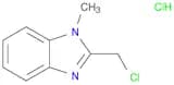 2-(chloromethyl)-1-methyl-1H-benzimidazole hydrochloride