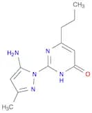 2-(5-amino-3-methyl-1H-pyrazol-1-yl)-6-propyl-4(3H)-pyrimidinone
