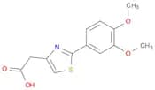 [2-(3,4-Dimethoxyphenyl)-1,3-thiazol-4-yl]acetic acid