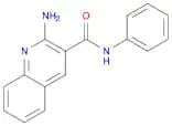 2-AMINO-N-3'-PHENYL-3-QUINOLINECARBOXAMIDE