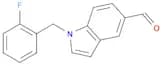 1-(2-Fluorobenzyl)-1H-indole-5-carbaldehyde