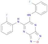 N-[6-(2-Fluoroanilino)[1,2,5]oxadiazolo[3,4-b]pyrazin-5-yl]-N-(2-fluorophenyl)amine