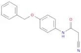 N-1-[4-(Benzyloxy)phenyl]-2-cyanoacetamide