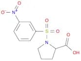 1-[(3-Nitrophenyl)sulfonyl]proline