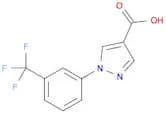 1-[3-(TRIFLUOROMETHYL)PHENYL]-1H-PYRAZOLE-4-CARBOXYLIC ACID