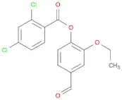 2-Ethoxy-4-formylphenyl 2,4-dichlorobenzoate