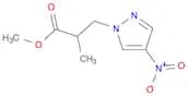 Methyl 2-methyl-3-(4-nitro-1h-pyrazol-1-yl)propanoate