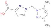 1-[(3,5-dimethyl-1H-pyrazol-1-yl)methyl]-1H-pyrazole-3-carboxylic acid
