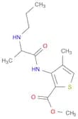 methyl 4-methyl-3-[2-(propylamino)propanamido]thiophene-2-carboxylate